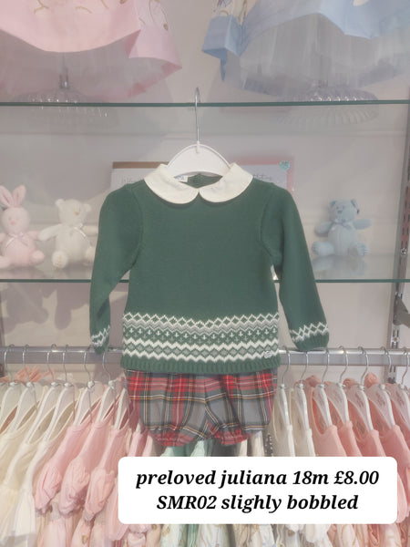 cute couture PRELOVED Juliana Outfit 18m SMR02