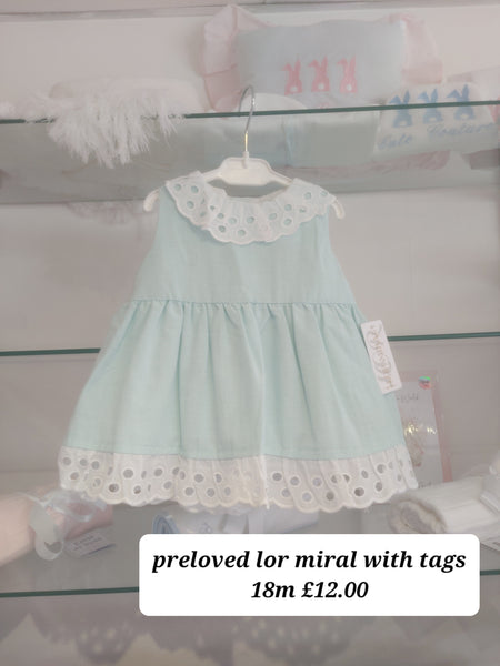 cute couture PRELOVED Lor Miral Dress 18m JR17