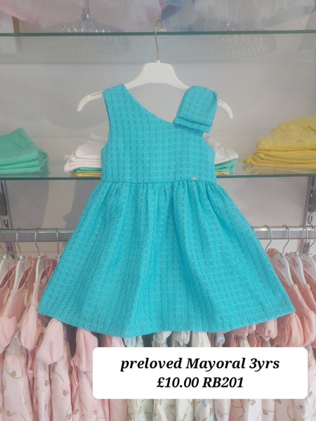 cute couture PRELOVED Mayoral Dress 3yrs RB201