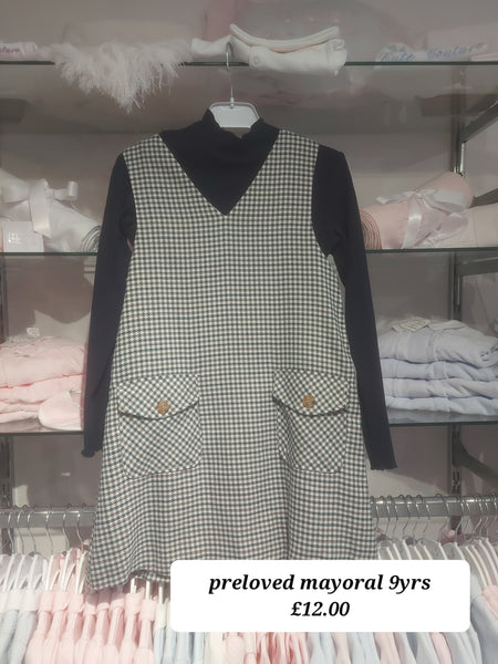 cute couture PRELOVED Mayoral Dress Set 9yrs NK04