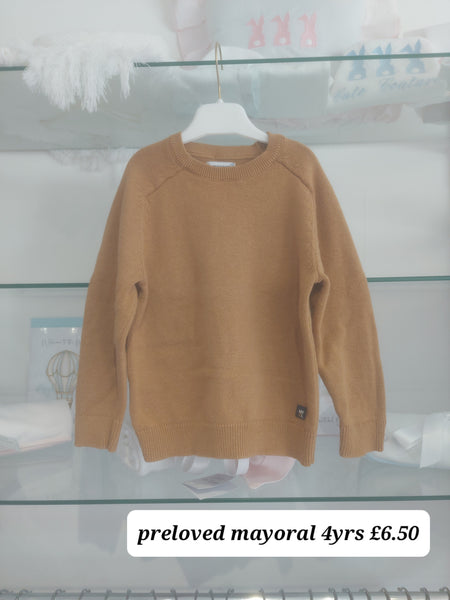 cute couture PRELOVED Mayoral Jumper 4yrs JB08