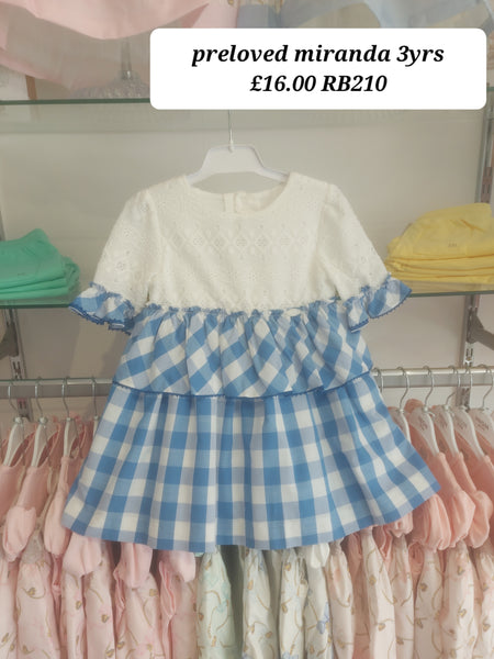 cute couture PRELOVED Miranda Dress 3yrs RB210