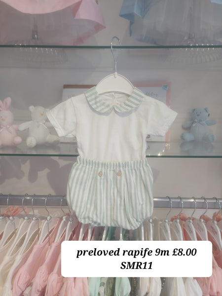 cute couture PRELOVED Rapife Outfit 9m SMR11