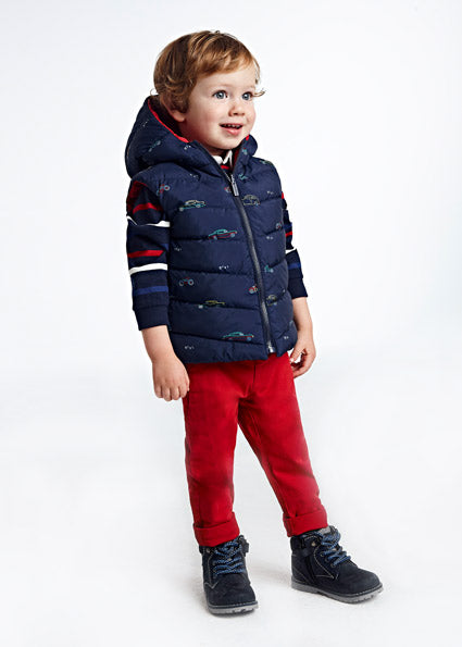 Cute Couture NEW AW23 Mayoral Boys Chino Trousers Red/47 521