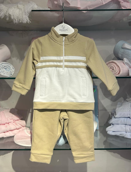 cute couture NEW AW24 Deolinda Marty Tracksuit Beige 24909