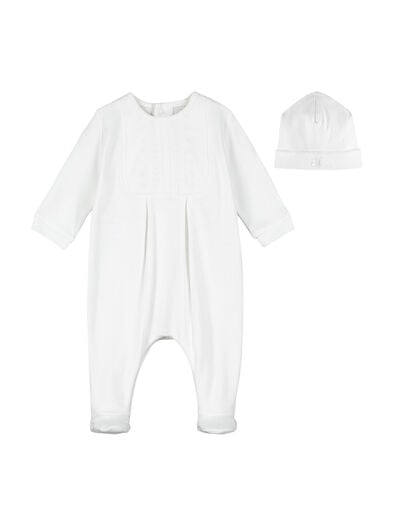 cute couture NEW AW24 Emile et Rose Mallory Unisex Babygrow and Hat 1766
