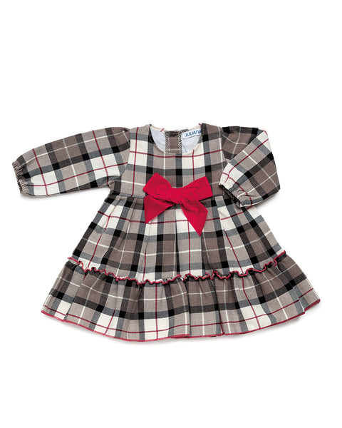 cute couture NEW AW24 Juliana Girls Check Dress 24662