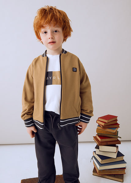 Cute Couture NEW AW25 Mayoral Boys 3 Piece Tracksuit 4810 Caramel 77