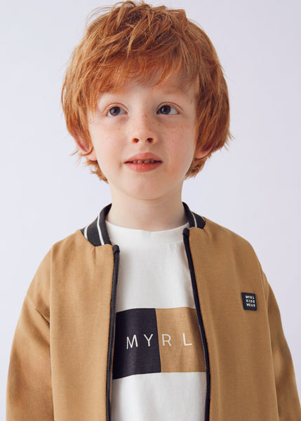 Cute Couture NEW AW25 Mayoral Boys 3 Piece Tracksuit 4810 Caramel 77