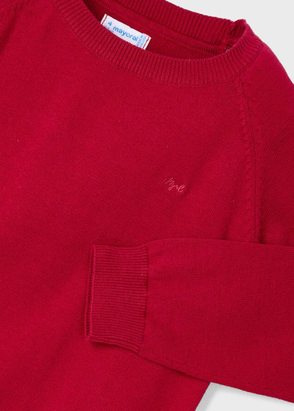 Cute Couture NEW AW25 Mayoral Boys Jumper 323 Red 15