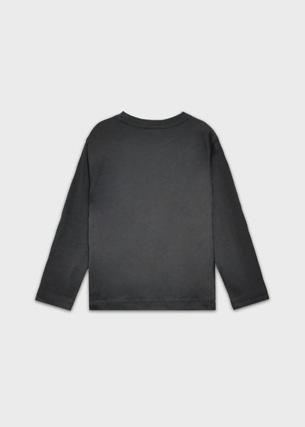 Cute Couture NEW AW25 Mayoral Boys Long Sleeve T Shirt 173 Black 78
