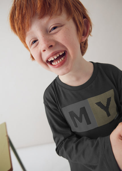 cute couture NEW AW25 Mayoral Boys Long Sleeve T shirt 173 Black 78