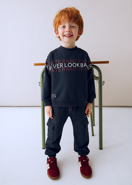 Cute Couture NEW AW25 Mayoral Boys Tracksuit 4809 Navy 73