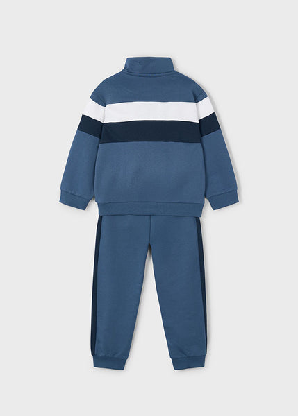 Cute Couture NEW AW25 Mayoral Boys Tracksuit 4811 Steel Blue 82