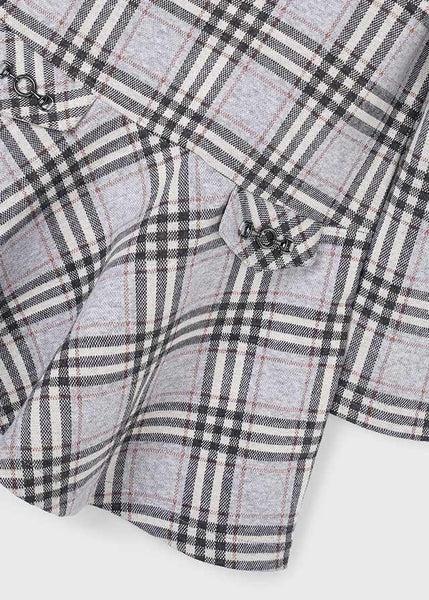 Cute Couture NEW AW25 Mayoral Girls Dress 4921 Silver 88