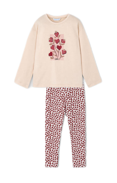 cute couture NEW AW25 Mayoral Girls Leggings Set 4005/4716 54/10