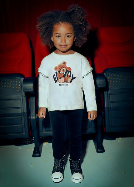 Cute Couture NEW AW25 Mayoral Girls Velvet Leggings Set 4012/712 10/56