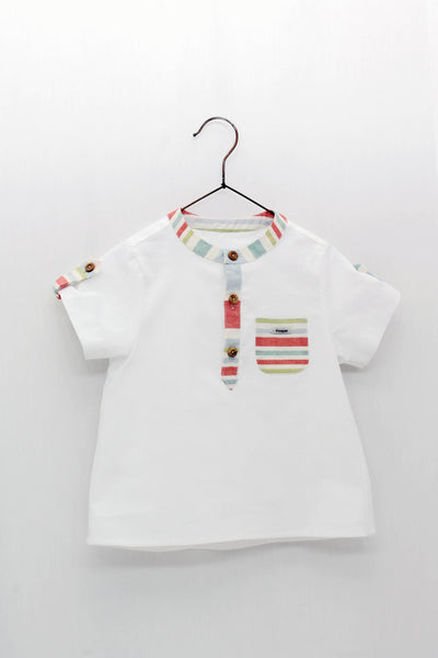 Cute Couture NEW SS24 Foque Boys Striped Shorts Set 2414932