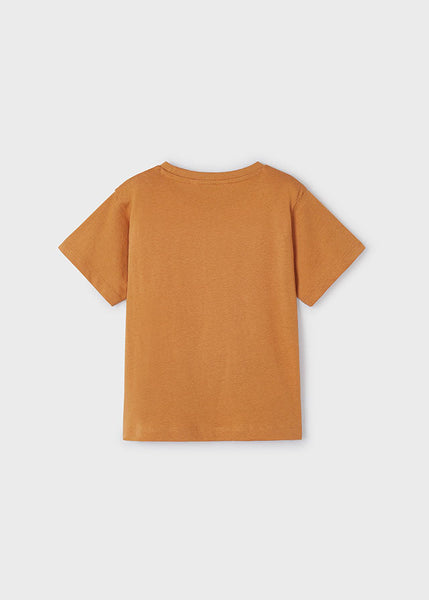Cute Couture NEW SS24 Mayoral Boys T-shirt Orange/46 170