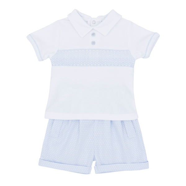 Cute Couture NEW SS25 Blues Baby Blue Shorts Set BB1790