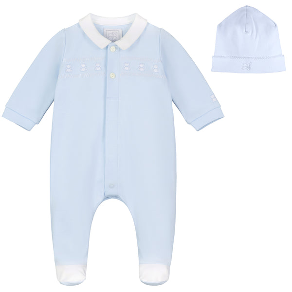 cute couture NEW SS25 Emile et Rose Fisher Babygrow and Hat 2573