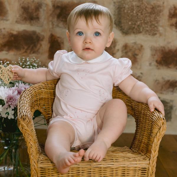 Cute Couture NEW SS25 Emile Et Rose Jody Romper Pink 7345