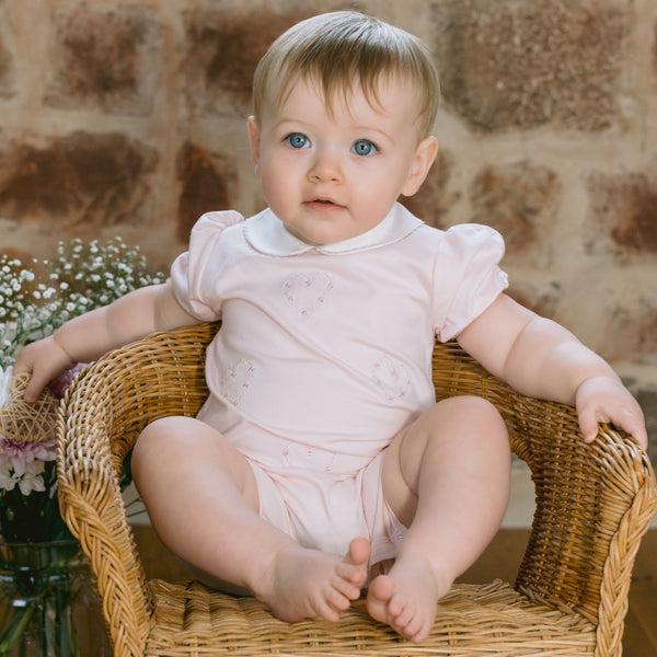 cute couture NEW SS25 Emile et Rose Jody Romper Pink 7345