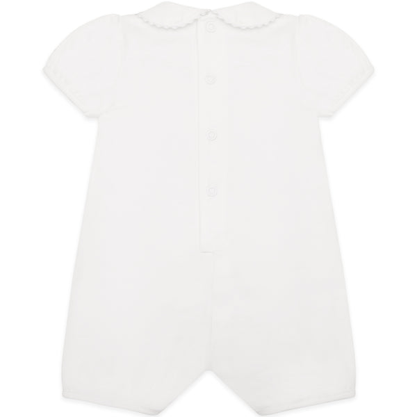 Cute Couture NEW SS25 Emile Et Rose Jody Romper White/Pink 7345