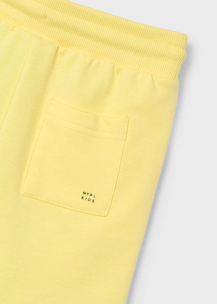 Cute Couture NEW SS25 Mayoral Boys Shorts 611 Yellow/74