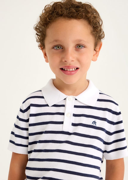 Cute Couture NEW SS25 Mayoral Boys Shorts Set 3104/204 Striped