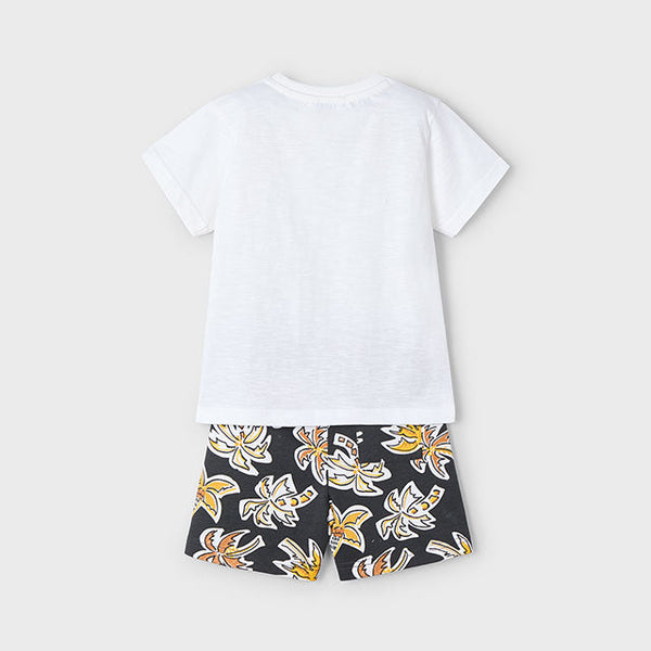 Cute Couture NEW SS25 Mayoral Boys Shorts Set 3604 Palms/72