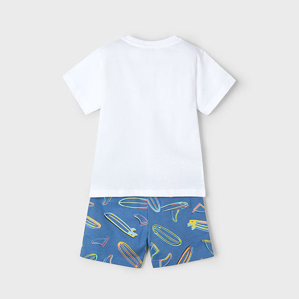 Cute Couture NEW SS25 Mayoral Boys Shorts Set 3604 Surf/73