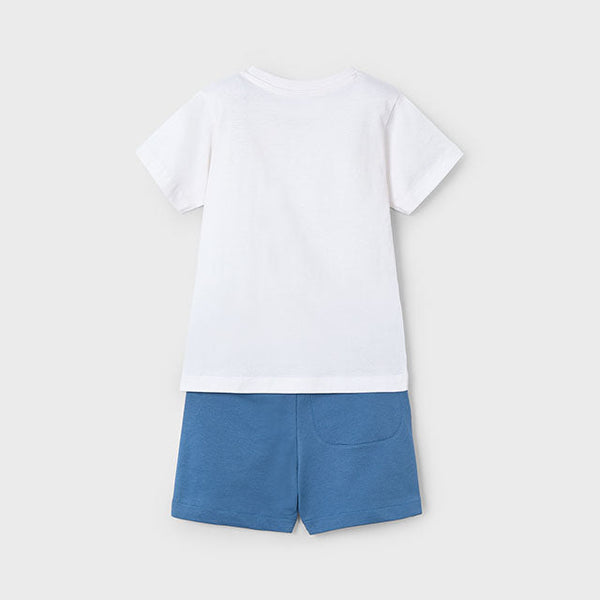 Cute Couture NEW SS25 Mayoral Boys Shorts Set 3611 Blue/33