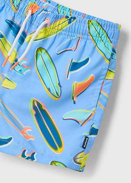 Cute Couture NEW SS25 Mayoral Boys Swim Shorts 3612 Sky/78