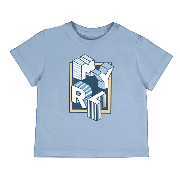 cute couture NEW SS25 Mayoral Boys t shirt 106 Light Blue/29