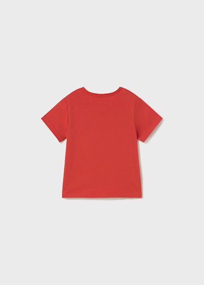 Cute Couture NEW SS25 Mayoral Boys T Shirt 1060 Red