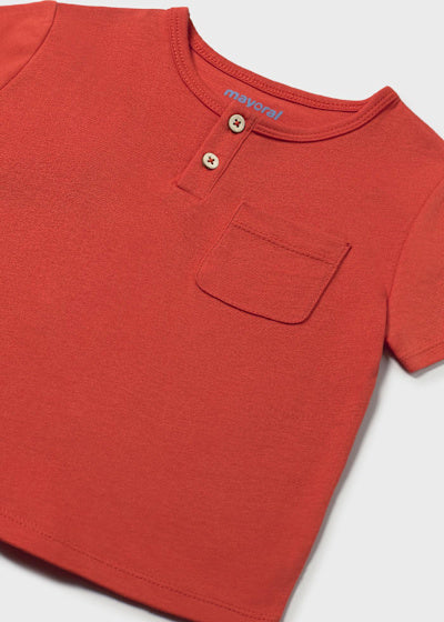 cute couture NEW SS25 Mayoral Boys t shirt 1060 Red