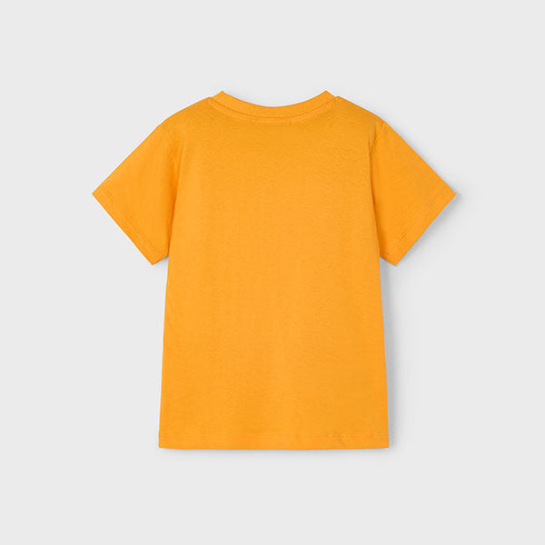 Cute Couture NEW SS25 Mayoral Boys T Shirt 170 Orange/25