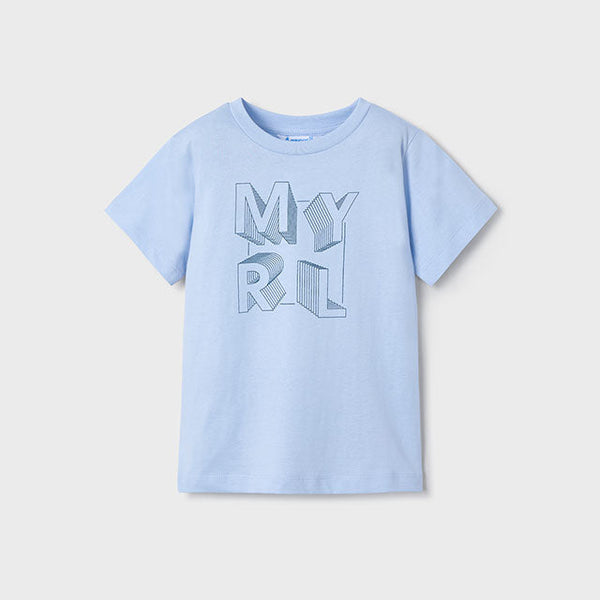 cute couture NEW SS25 Mayoral Boys T Shirt 170 Sky/24