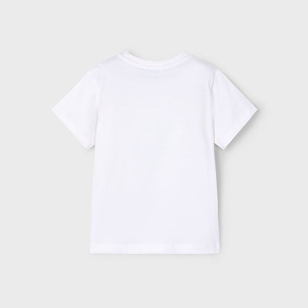 Cute Couture NEW SS25 Mayoral Boys T Shirt 170 White/28