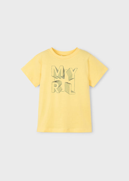 cute couture NEW SS25 Mayoral Boys T Shirt 170 Yellow/27