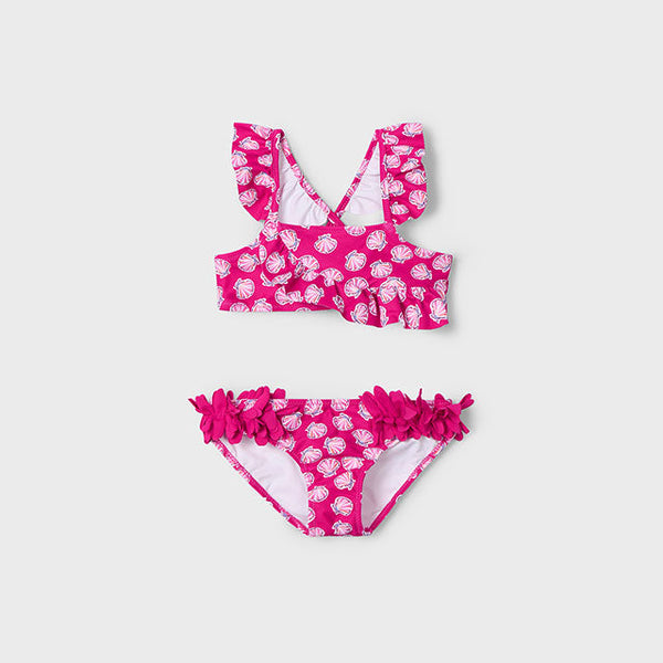 cute couture NEW SS25 Mayoral Girls Bikini 3714 Magenta/76