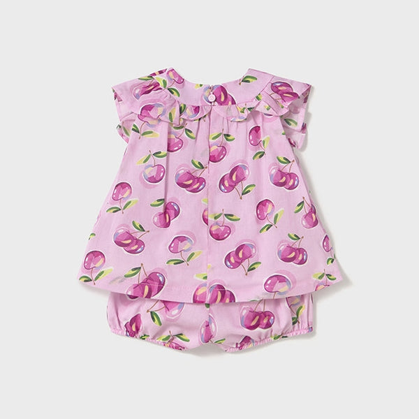 Cute Couture NEW SS25 Mayoral Girls Shorts Set 1238 Mauve/18