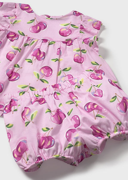 Cute Couture NEW SS25 Mayoral Girls Shorts Set 1238 Mauve/18