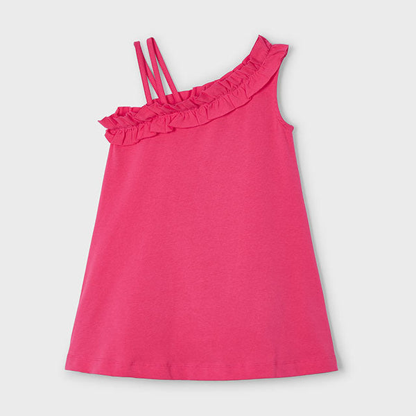 Cute Couture NEW SS25 Mayoral Girls Sun Dress 3937 Peony/65