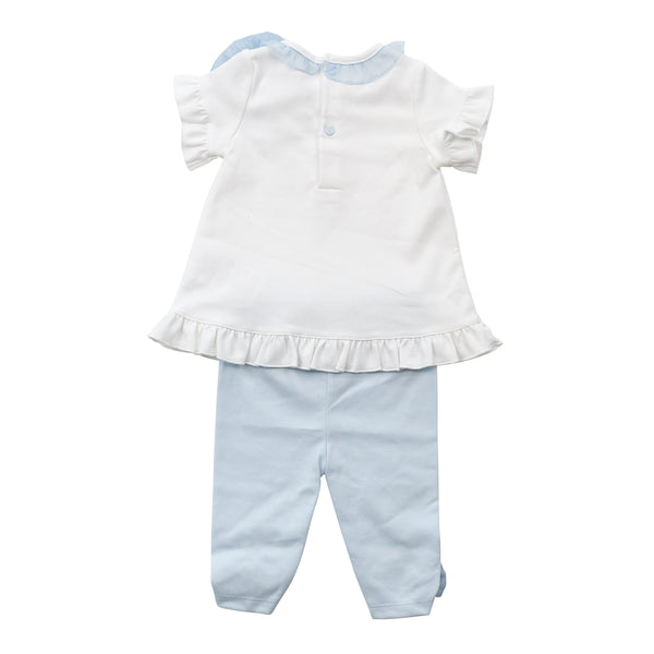 Cute Couture NEW SS25 Mintini Leggings Set White/Blue MB6499