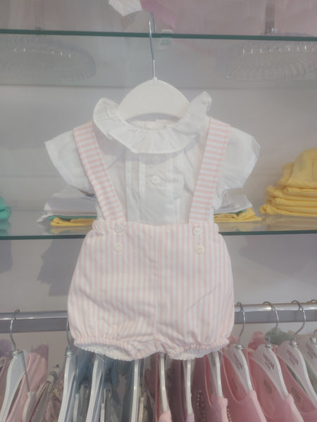 cute couture NEW SS25 Spanish Romper White/Pink 2022