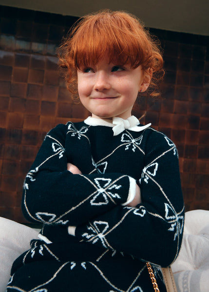 Cute Couture PRE ORDER - NEW AW25 Abel & Lula Girls Skirt Set 5538 Black