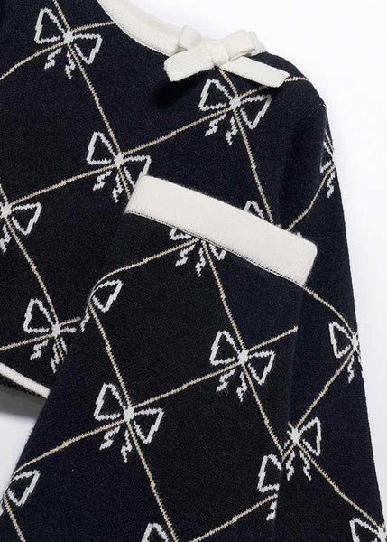 Cute Couture PRE ORDER - NEW AW25 Abel & Lula Girls Skirt Set 5538 Black