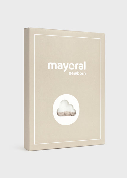 Cute Couture PRE ORDER - NEW AW25 Mayoral Baby Boys Knitted Bunny Outfit 2569 Cloud 24